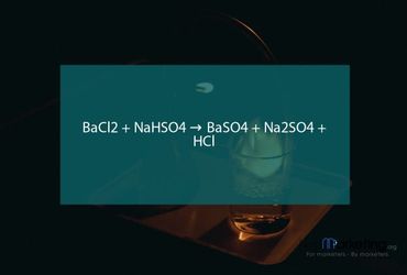 BaCl2 + NaHSO4 → BaSO4 + Na2SO4 + HCl