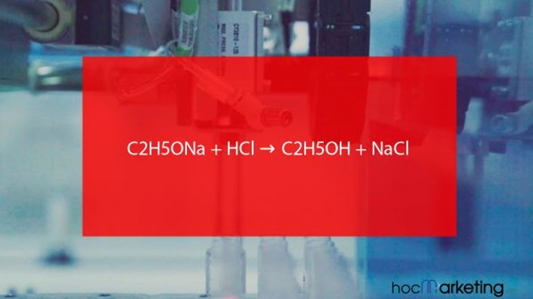 C2H5ONa + HCl → C2H5OH + NaCl