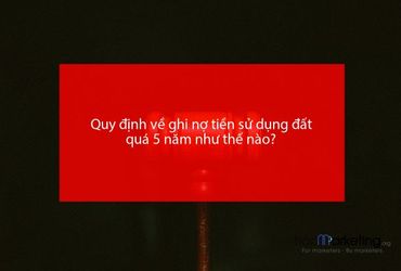 Quy định về ghi nợ tiền sử dụng đất quá 5 năm như thế nào?
