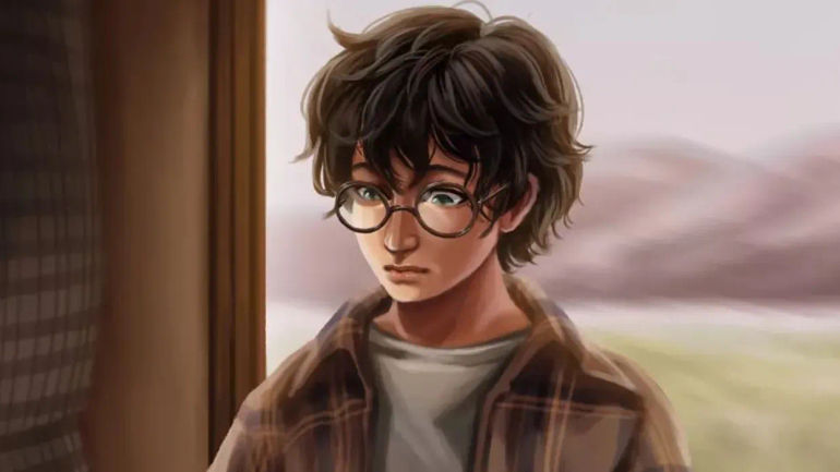 Unveiling the Enchanting Journey of Harry Potter as He Embarks on the Iconic Hogwarts Express