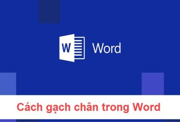 Cách gạch chân trong Word: Bí quyết thực hiện dễ dàng để tạo điểm nhấn