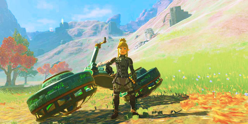 Unleash the Thrills: Genius Gamer Crafts Futuristic Laser-Protected Hover Bike in Zelda: Tears of the Kingdom