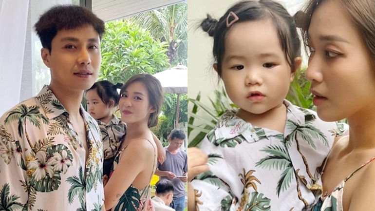 Khám phá nhan sắc quyến rũ của Khả Ngân - Thanh Sơn: Bất ngờ thái độ xa lạ của con gái khi gặp bố lần đầu