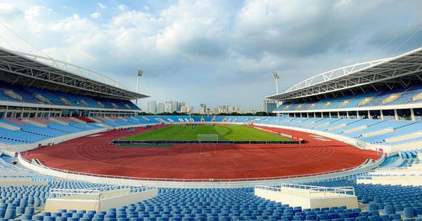 Sân Mỹ Đình lột xác hoàn toàn, đẹp ngỡ ngàng trước trận Hà Nội FC vs Pohang Steelers