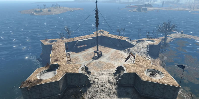 Mind-Blowing Transformation: Witness the Epic Makeover of The Castle in Fallout 4