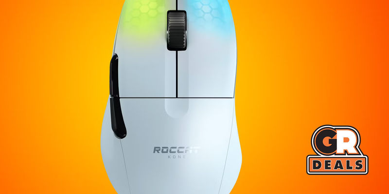 Unleash Your Gaming Potential with the Stylish Roccat Kone Pro Air Gaming Mouse - Now at an Unbeatable 40% Discount!