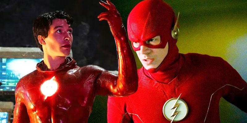 The Mind-Blowing Evolution: Witness the Dazzling Transformation of Grant Gustin & Ezra Miller's Flash Suits!