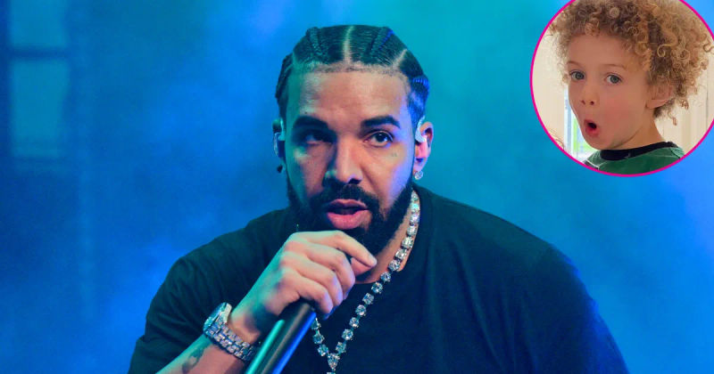 Drake reveals quirky drawing by his son Adonis, 5, for cover of