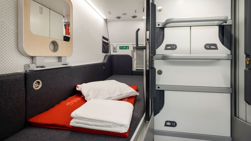 Sleeping in Style: Game-Changing Solo Pods Transform European Train Travel