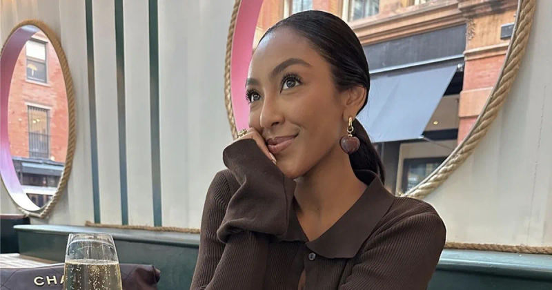 The Amazon Dress that Left Tayshia Adams in Complete Awe – Get Yours Now for Ultimate Style!