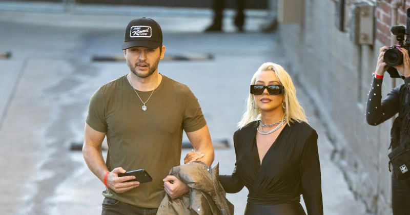 Christina Aguilera's Dashing Fiancé Surprises Fans with Unforgettable Appearance on 'Jimmy Kimmel Live!'