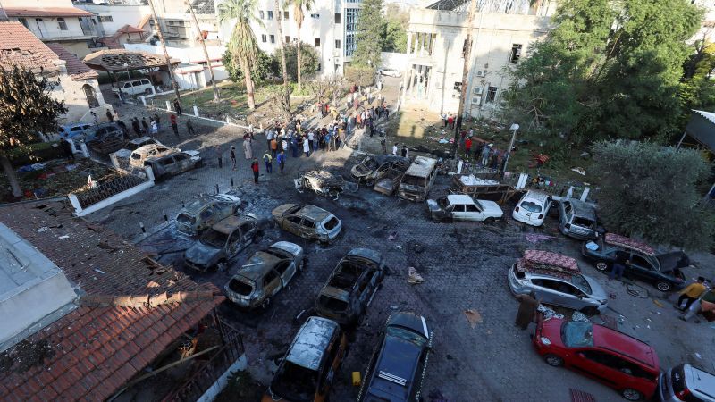 Explosive Revelation: Groundbreaking Forensics Challenge Initial Claims of Israeli Airstrike in Gaza Hospital Blast, Unveiling a Shocking Twist