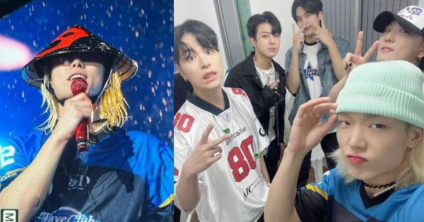 iKON gây sốt khi đội nón lá hát Love Scenario cùng fan Việt