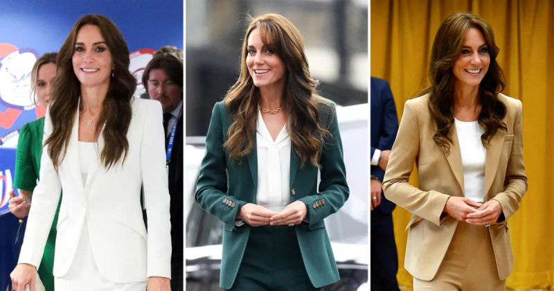 The Symbolism Unveiled: Decoding Princess Kate's Recent Affair with Tailored Suits