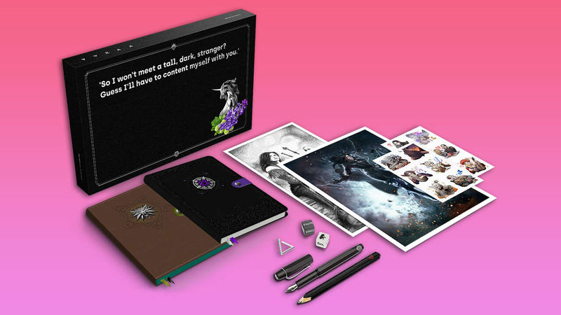 The Spectacular Witcher Official Notebook And Art Print Set