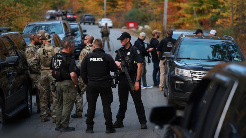 Grieving Maine Communities Under Stay-at-Home Orders as Manhunt for Suspect Persists