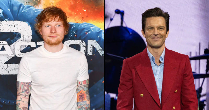 Ed Sheeran Collaborates with Brandon Flowers on an Electrifying Rendition of ‘Mr Brightside’: A Tribute to Britain's Anthem