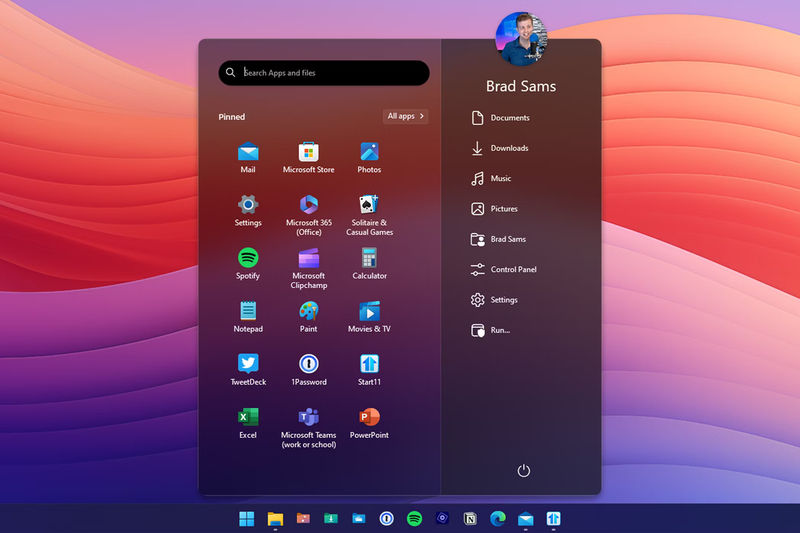 Enhanced Start Menu Customization Options with Start11 V2 for Windows 11 & 10