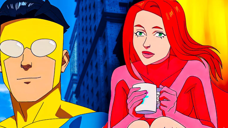Do Atom Eve and Mark Form a Romantic Relationship in the Invincible Comics?