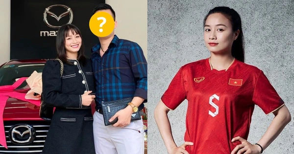 Hoàng Thị Loan, hotgirl bóng đá, được nhấc mũi liều tin khi bạn trai lái xe tiền tỉ đến đón sau trận đấu của ĐT nữ Việt Nam