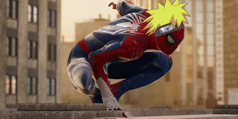 Spider-Man 2 Glitch Unleashes Peter's Inner Ninja