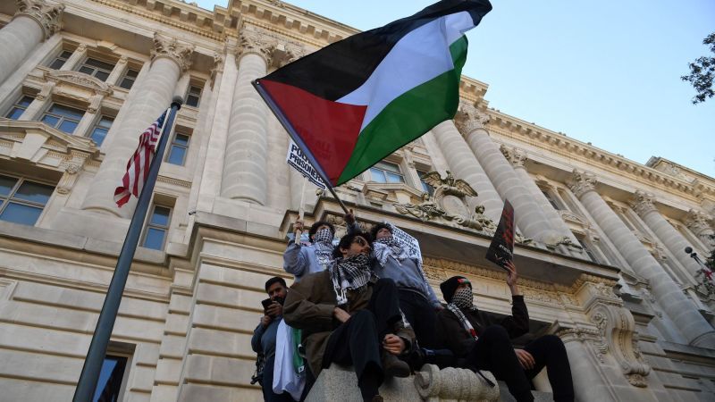 US Protests Demand Ceasefire in Palestine as Tensions Escalate