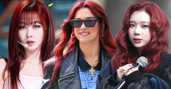 Tóc đỏ trở lại thịnh hành, được các ngôi sao Hollywood và Idol Hàn ủng hộ