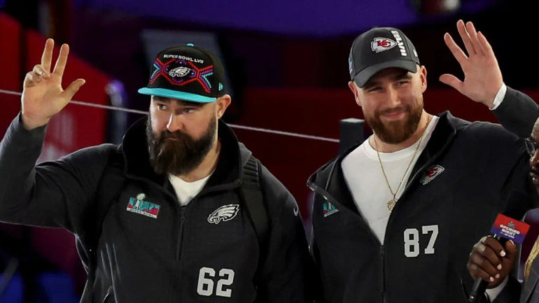 Travis and Jason Kelce Express Discomfort with Spotlight During NFL Face-Offs