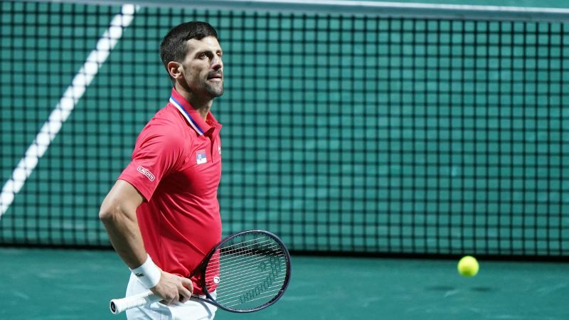Double Defeat for Novak Djokovic: Italy Shocks Serbia in Davis Cup Semifinals