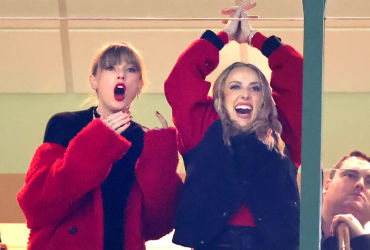 Taylor Swift Spotted At the Chiefs Game in a Red Teddy Coat: Did She Borrow It from Brittany Mahomes?