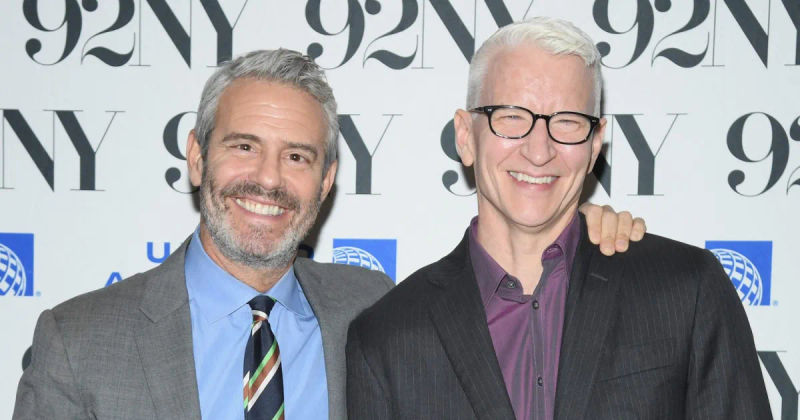 Anderson Cooper's Reaction Leaves Andy Cohen Speechless After Mentioning Threesome Possibility