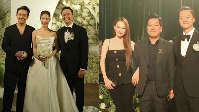 Đám cưới Diễm My 9X: Trấn Thành - Hari, Trường Giang - Nhã Phương cùng dàn ngôi sao đến chúc phúc