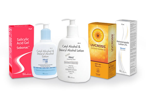Glowderma Products Glowderma products group packshot