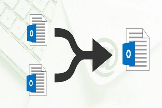 merge pst files in outlook 2010