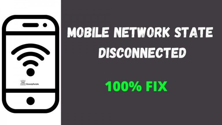 mobile network state disconnected