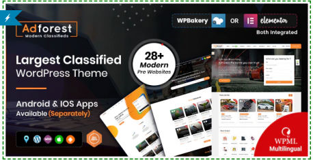 AdForest - Classified Ads WordPress Theme