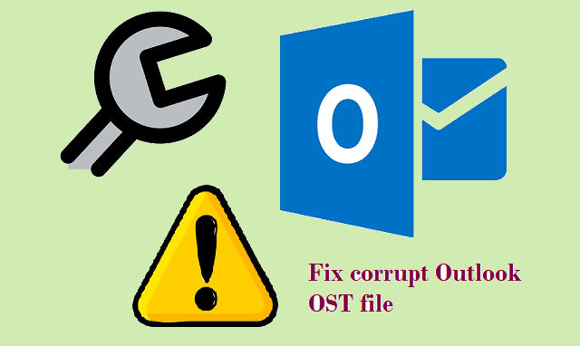 Restore OST file to Outlook PST