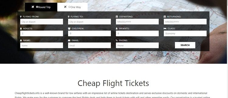 Cheap Airline Flight Tickets