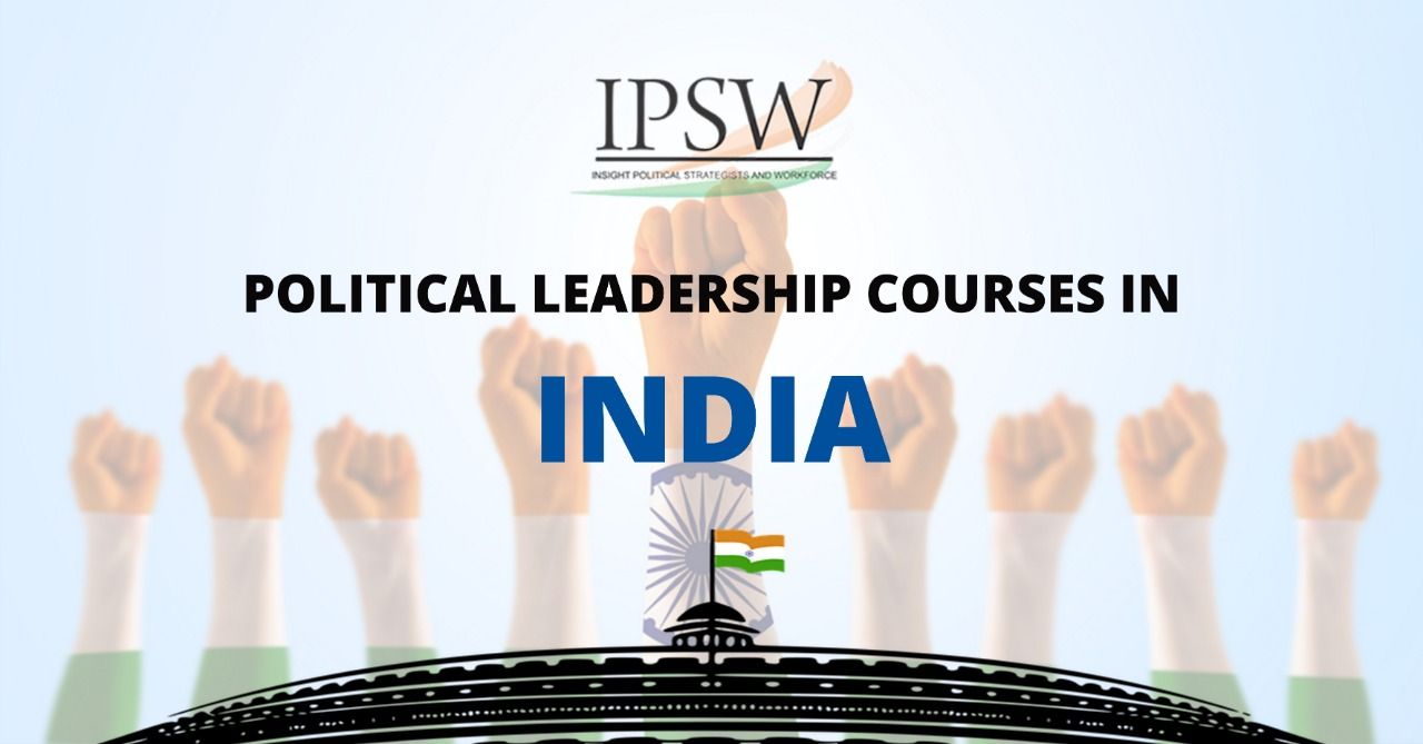 leadership courses in india, political journalism courses in india, political leadership courses in india