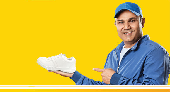 Sports Shoes Worn by Virender Sehwag in the latest TVC Ad 2019 – Asian Shoes