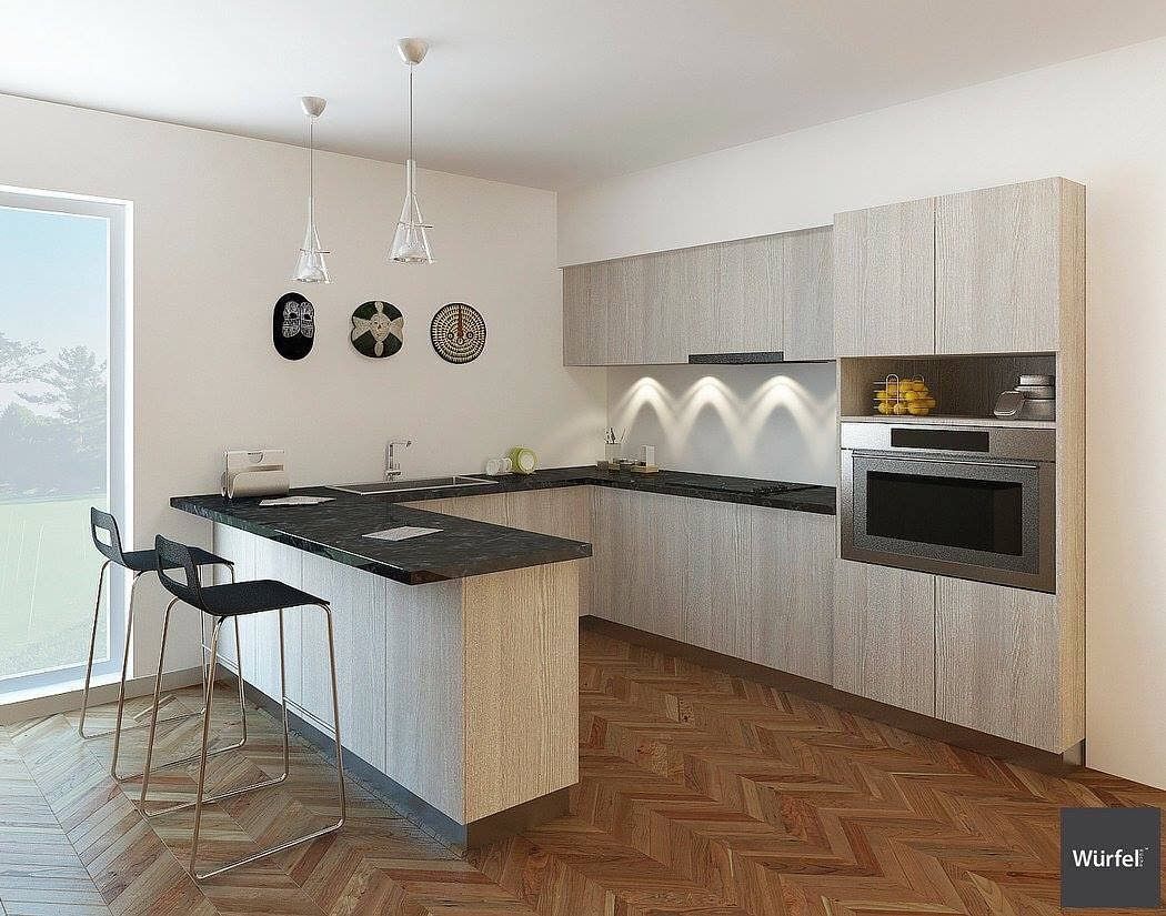 Kitchen designed by Wurfel