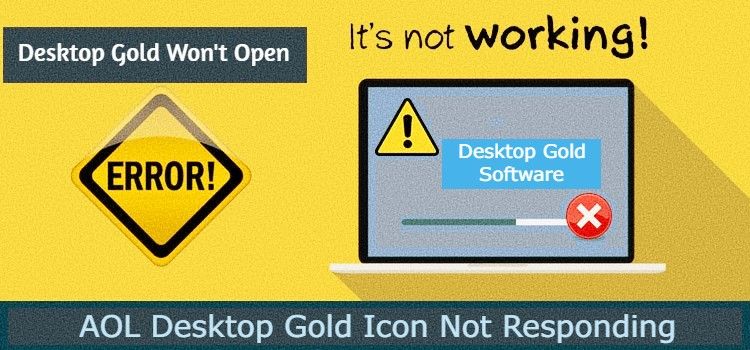 AOL Desktop Gold Won't Open or Not Responding 