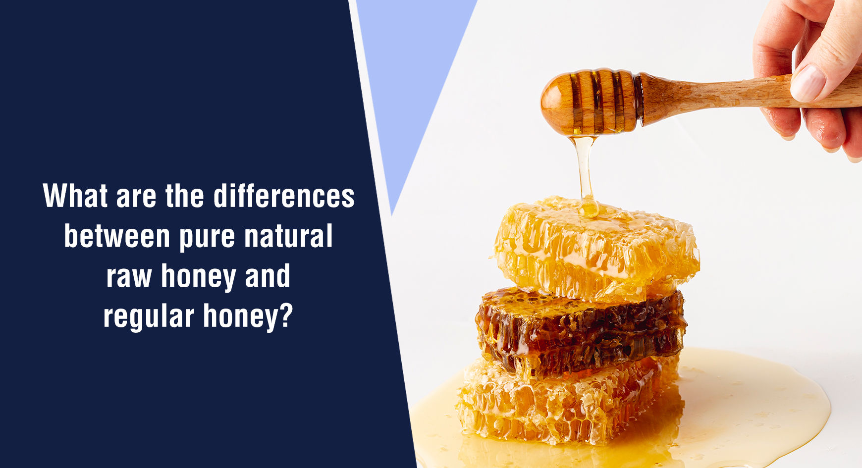 What are the differences between pure natural raw honey and regular honey?