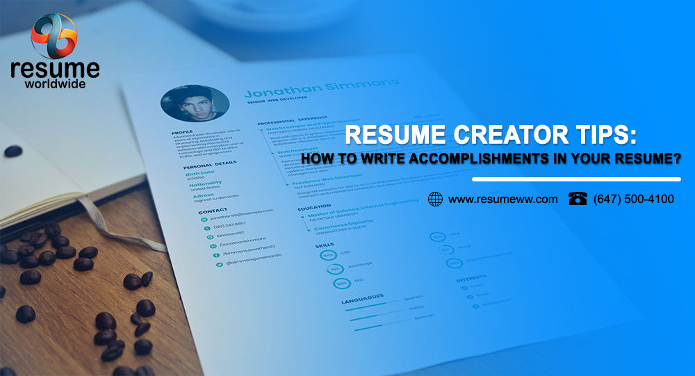 resume creator
