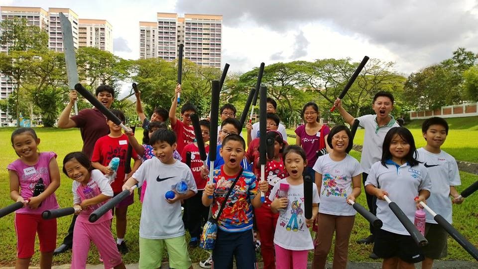 children holiday camp in Singapore, public speaking