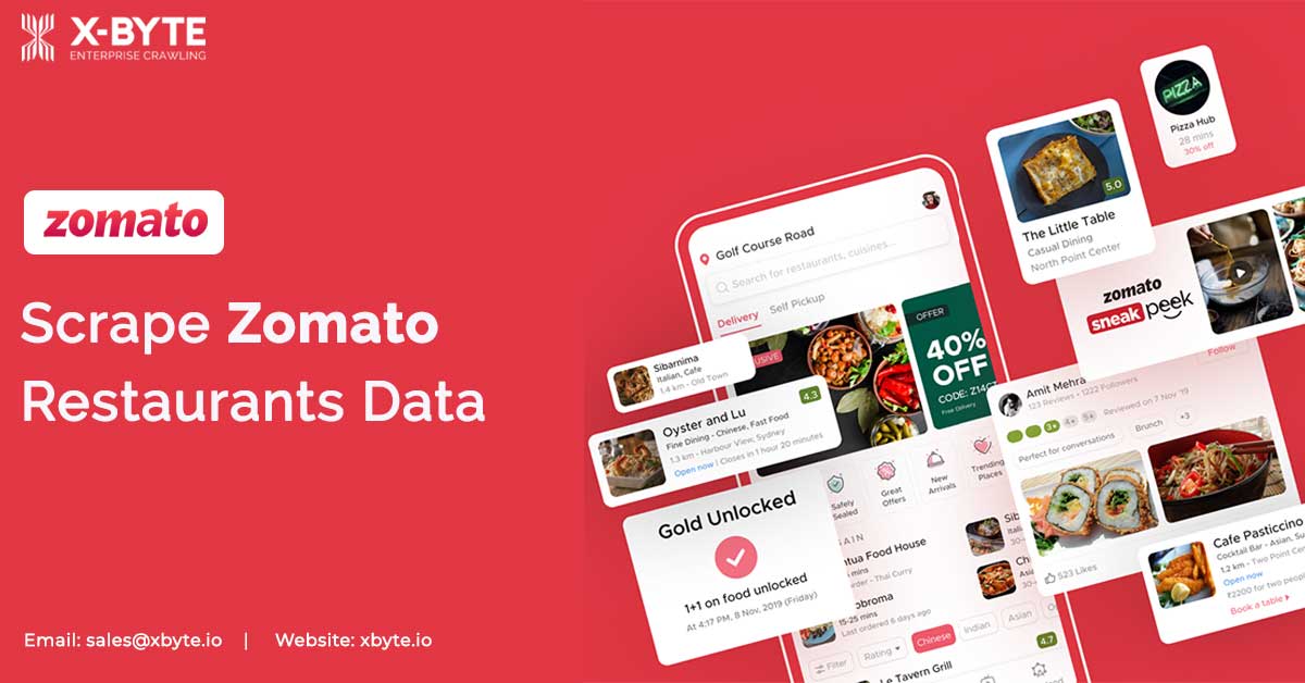 Scrape Zomato Restaurants Data 