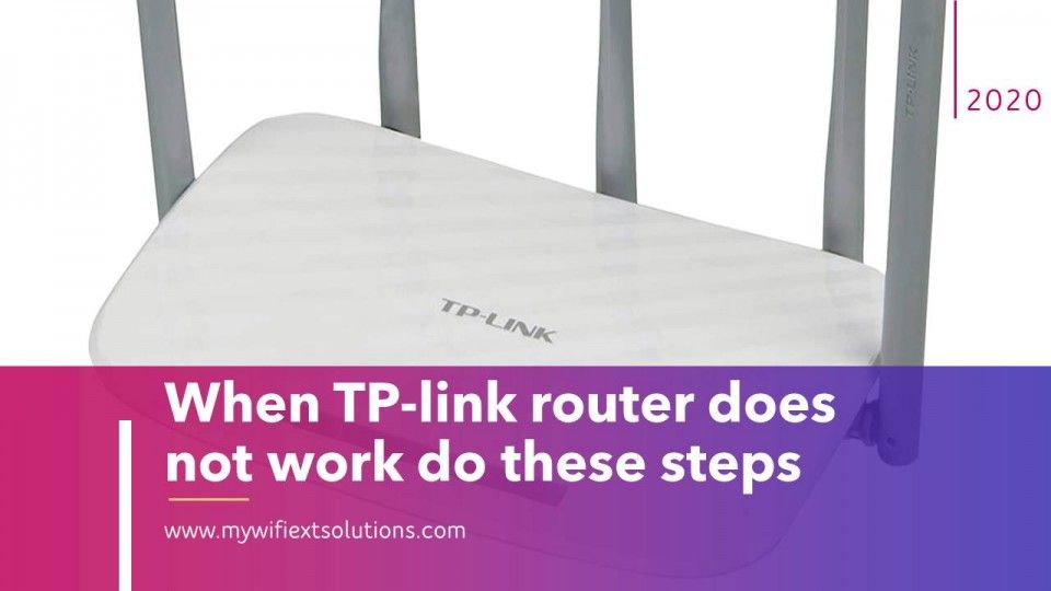 tplink router setup