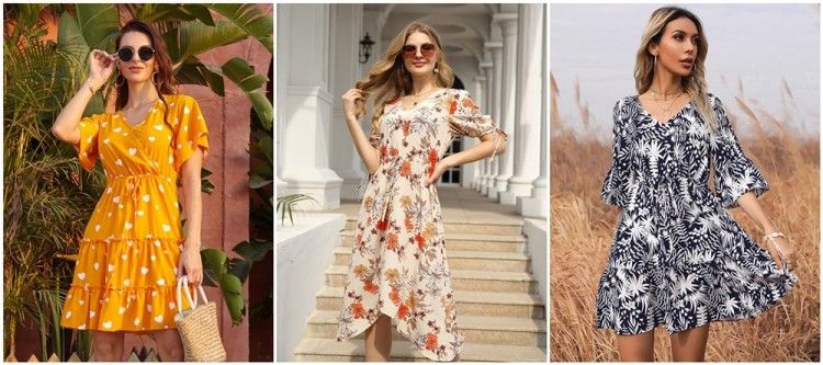 wholesale floral dresses