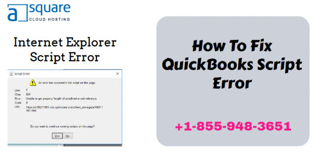 QuickBooks Script Error