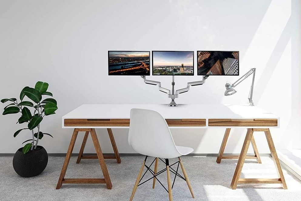 Dual monitor stands